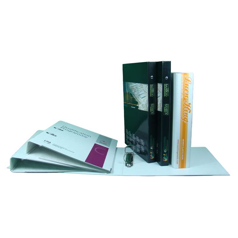 Custom-printed Turned-edge binders